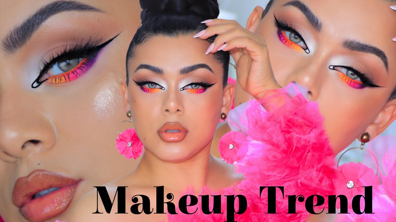 MAQUILLAJE  GLAM DE TENDENCIA COLORIDO 🌸 TUTORIAL PASO A PASO.