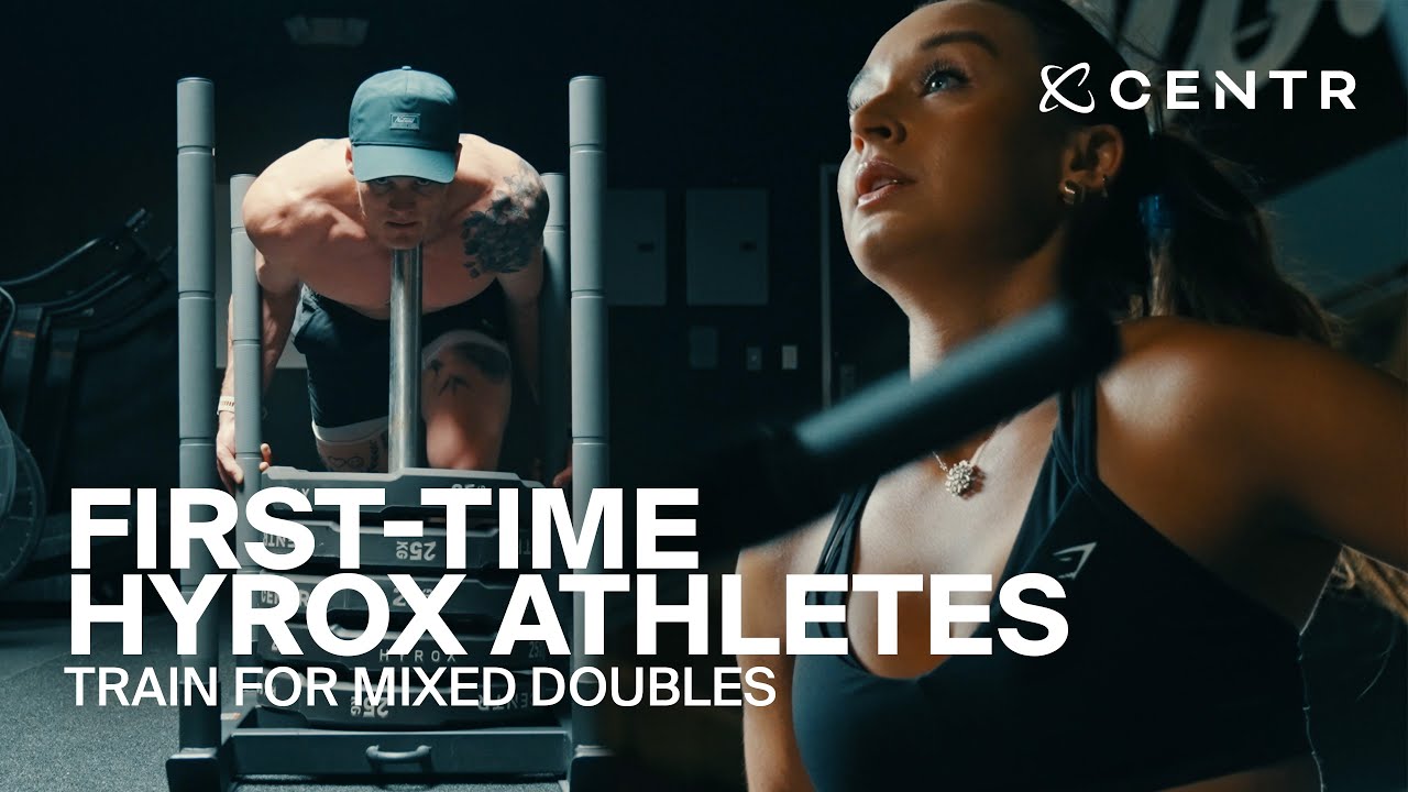 What does it take to race your first HYROX? First-time HYROX athletes take on mixed doubles