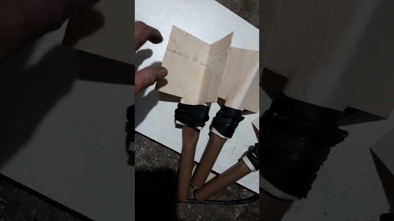 improvisando espatula de canto com cano de esgoto para  massa corrida