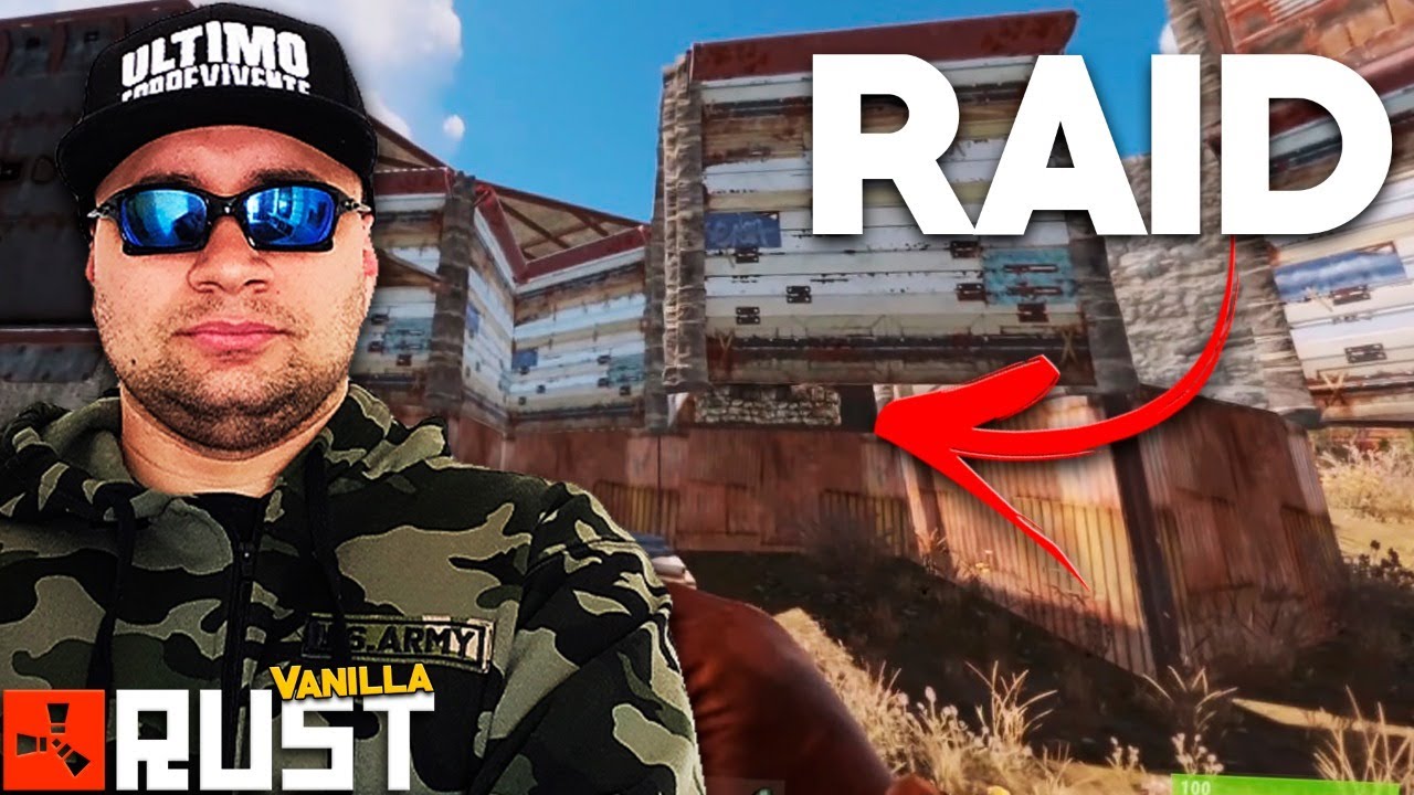 Depois De um RAID, Dei Counter Petroleira e Sai Full LOOT | Rust Vanilla - Rust