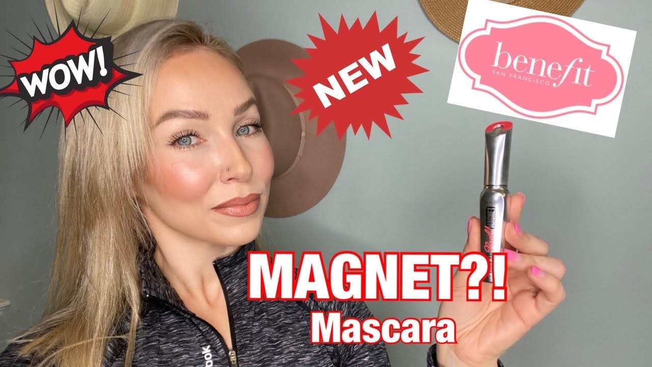 NEW Benefit They're REAL! MAGNET Extreme Lengthening MASCARA Review +10 HR Wear Test