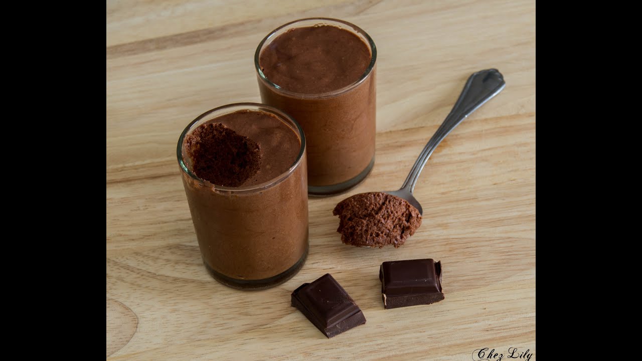 ✩ Mousse au chocolat : l'astuce du jus de pois chiches! ✩
