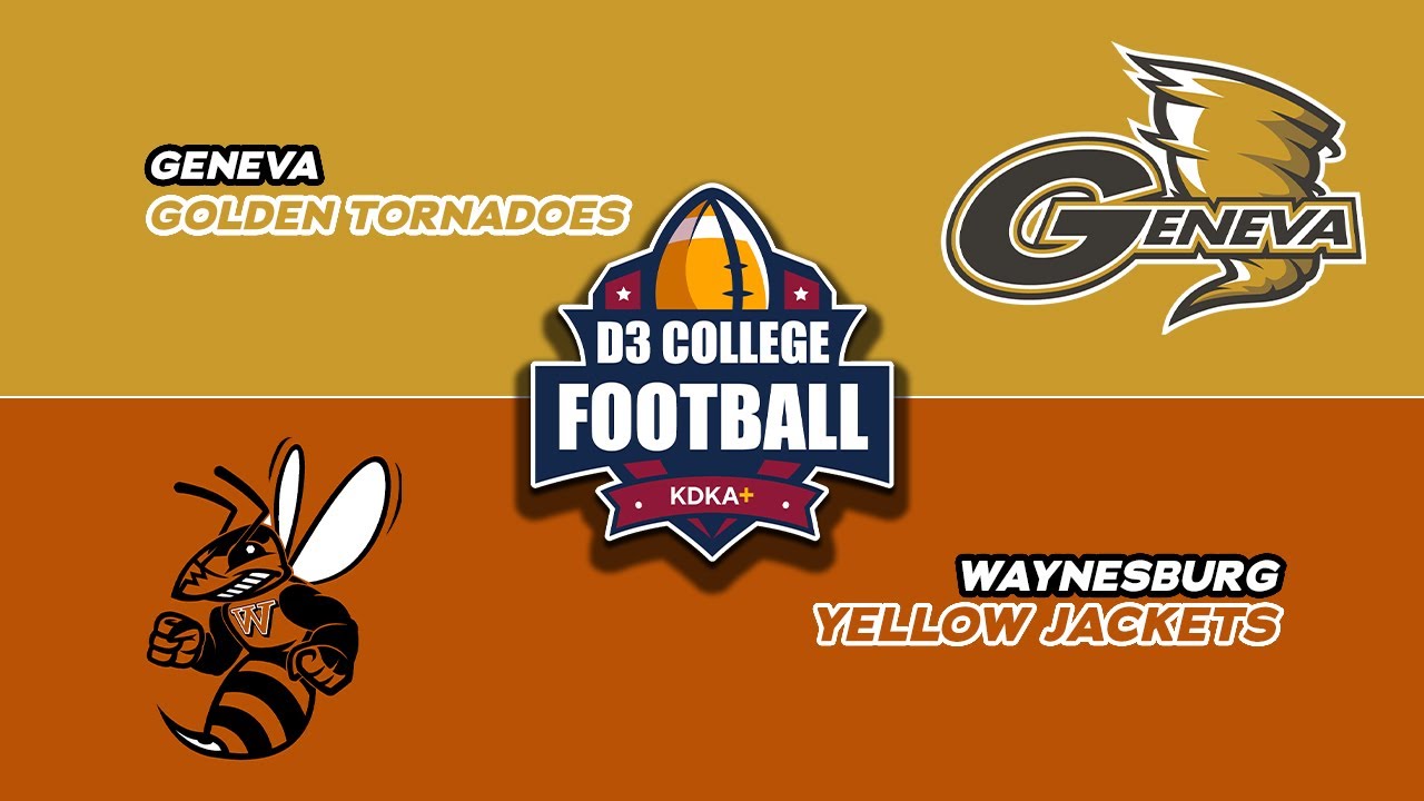 Geneva vs Waynesburg | D3 College Football