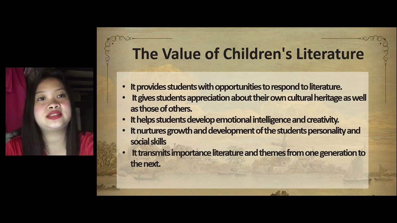 SIGNIFICANCE OF LITERATURE IN TEACHING CHILDREN 