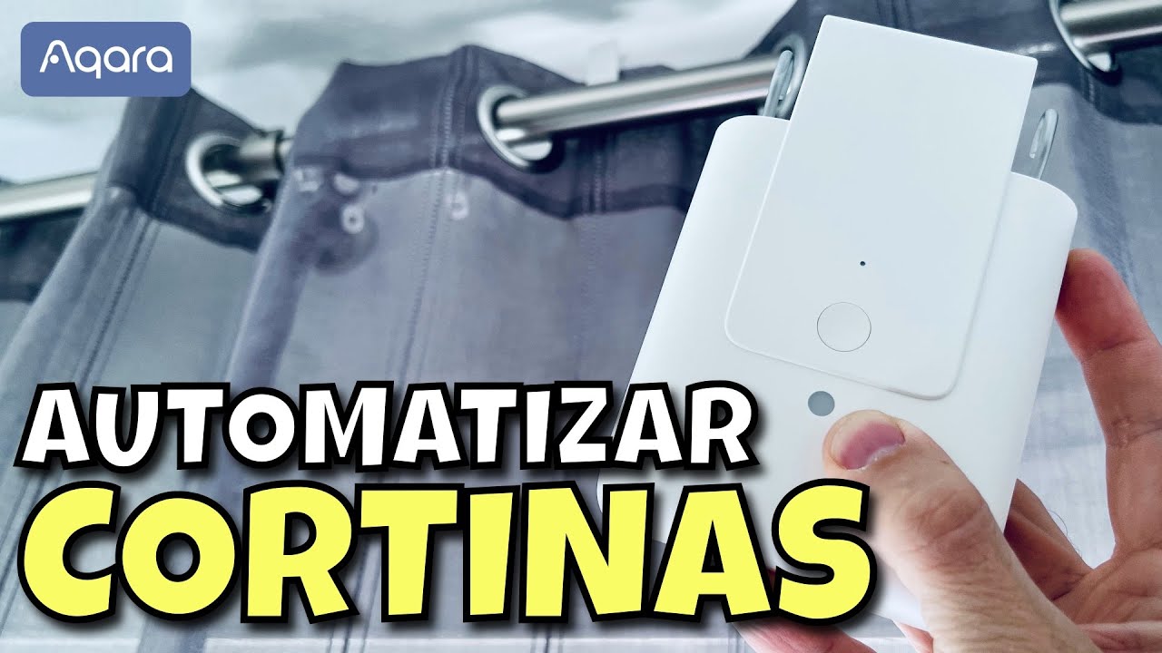 ¿Quieres SABER cómo DOMOTIZAR las CORTINAS de tu CASA? | Aqara Curtain Driver E1