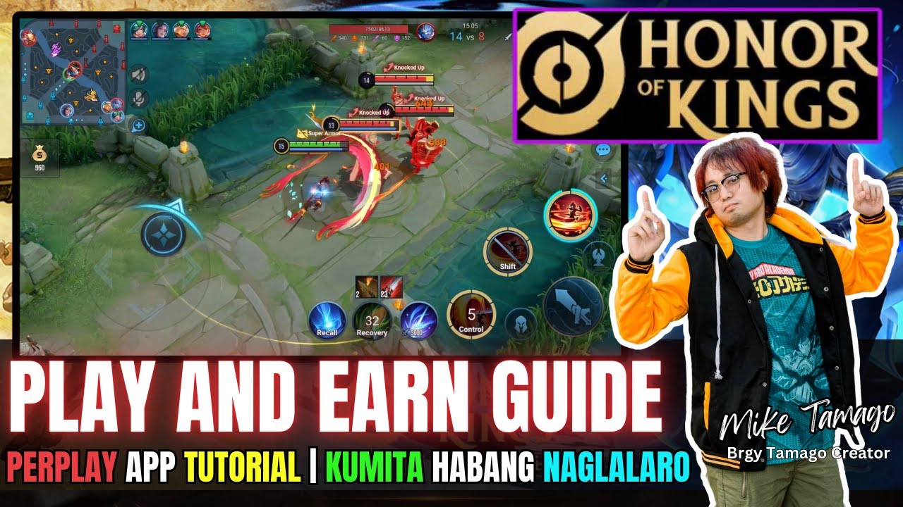 Honor of Kings Paano Kumita sa Laro nato | Perplay App Tutorial Guide