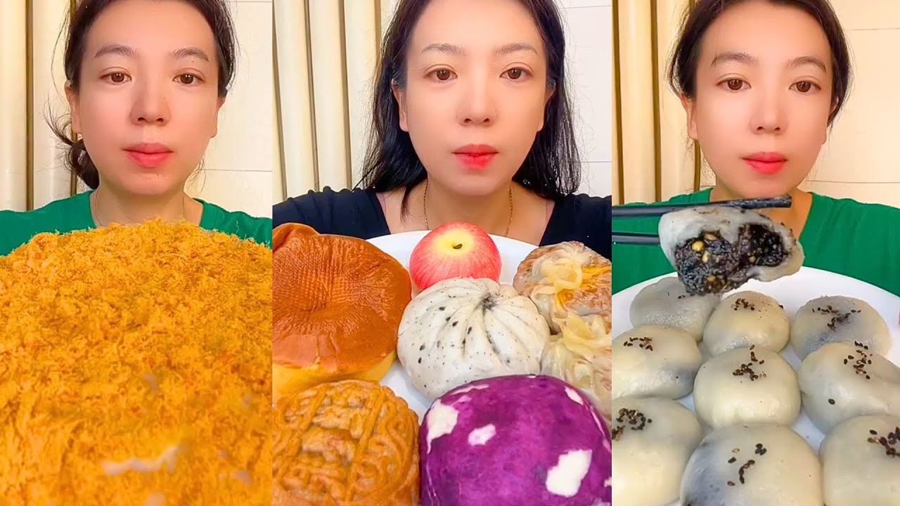 Traditional Chinese Homemade Food Eating Show | Buns Noodles & Desserts Mukbang #59