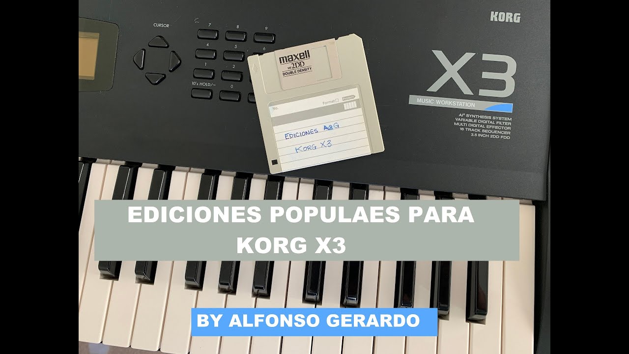Ediciones populares para Korg X3 by Alfonso Gerardo