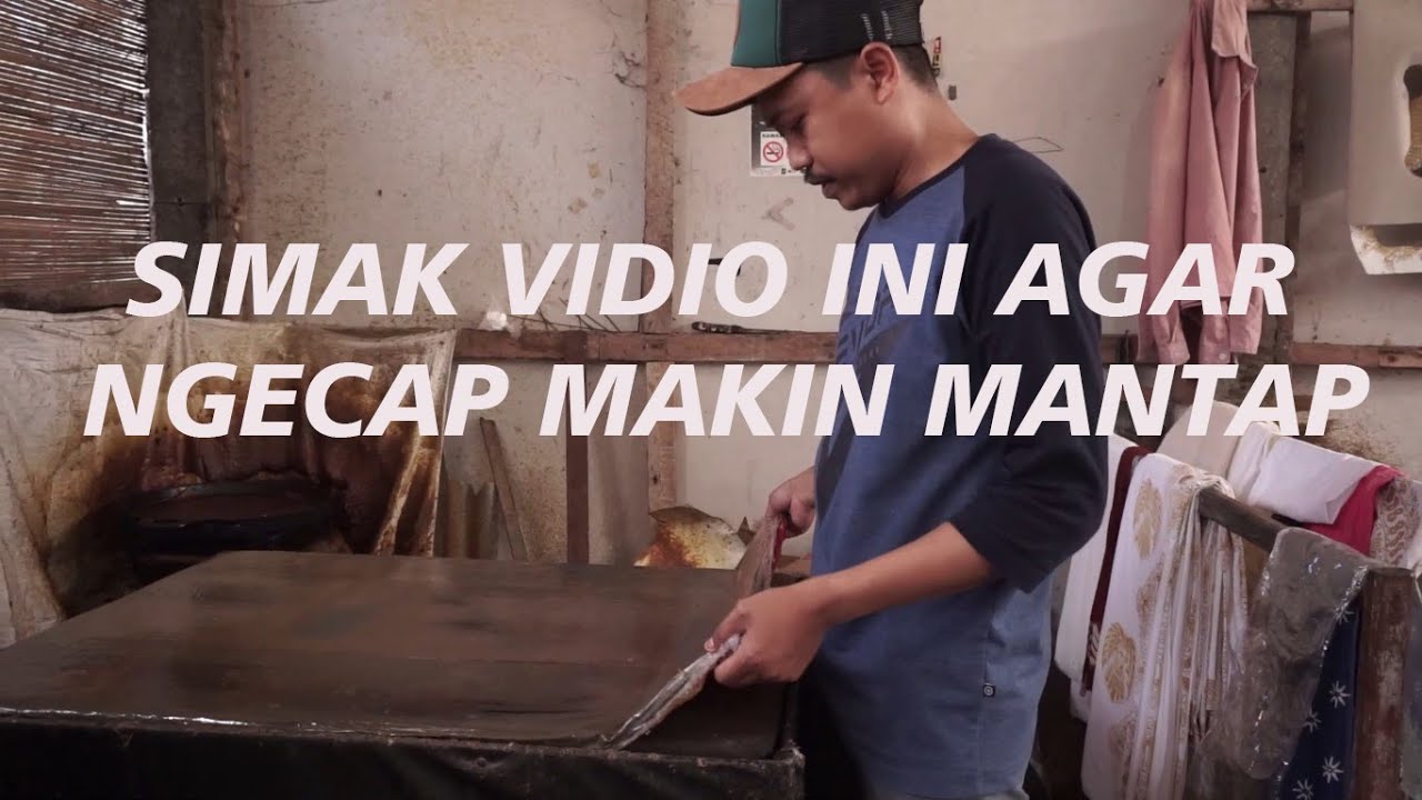 [Eps 38] cara memasang kertas kaca dan seperangkat susunan meja cap. penjelasan dan teknik.