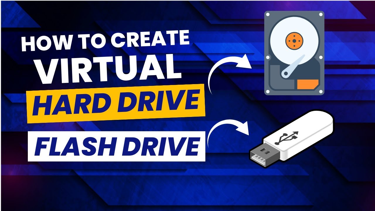How to Create Virtual Drive or Virtual Flash Drive