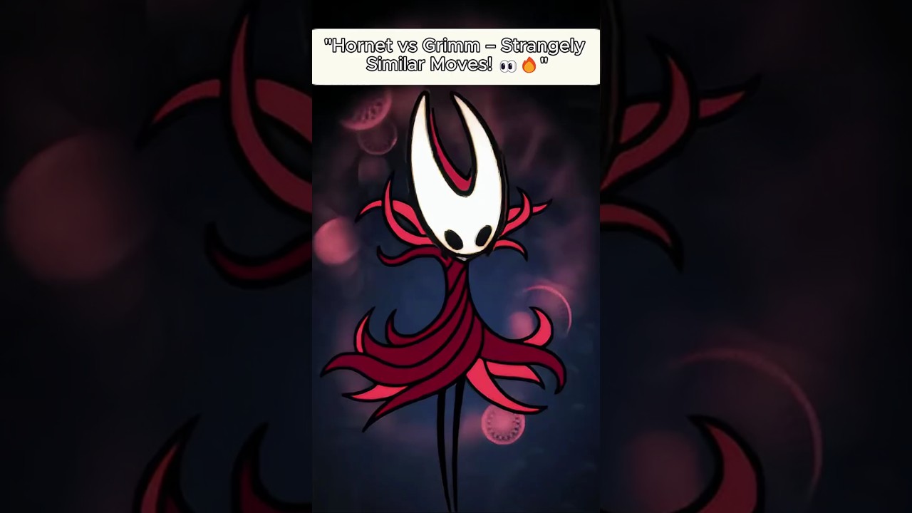 Did You Notice These Crazy Similarities? 👀🔥 #hollowknightsilksong