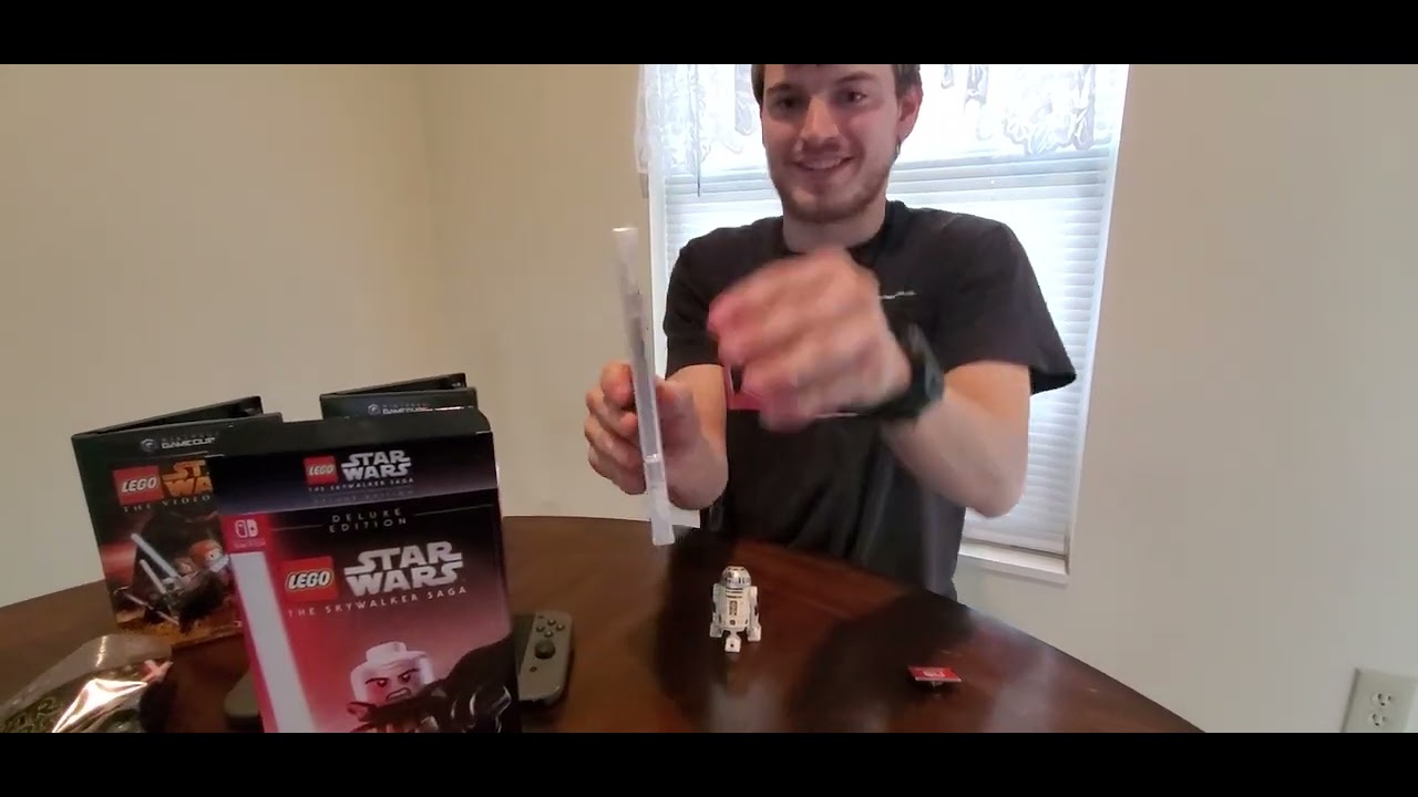 Lego STAR WARS. The Skywalker Saga Deluxe Edition for the Nintendo Switch Unboxing.