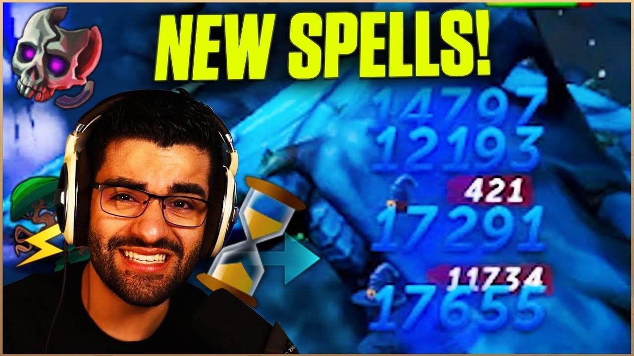 I'm not sure about the New Spells.. | RuneScape