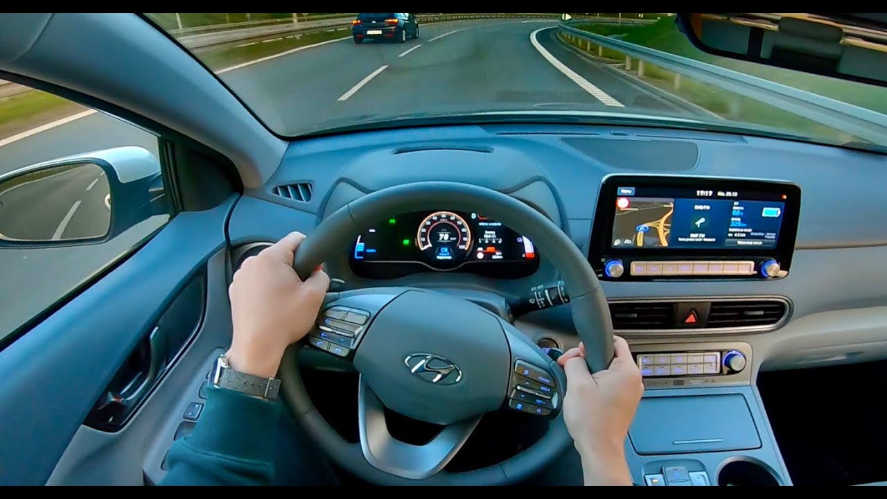 2020 HYUNDAI KONA ELECTRIC | 64 KWH 204 HP | POV TEST