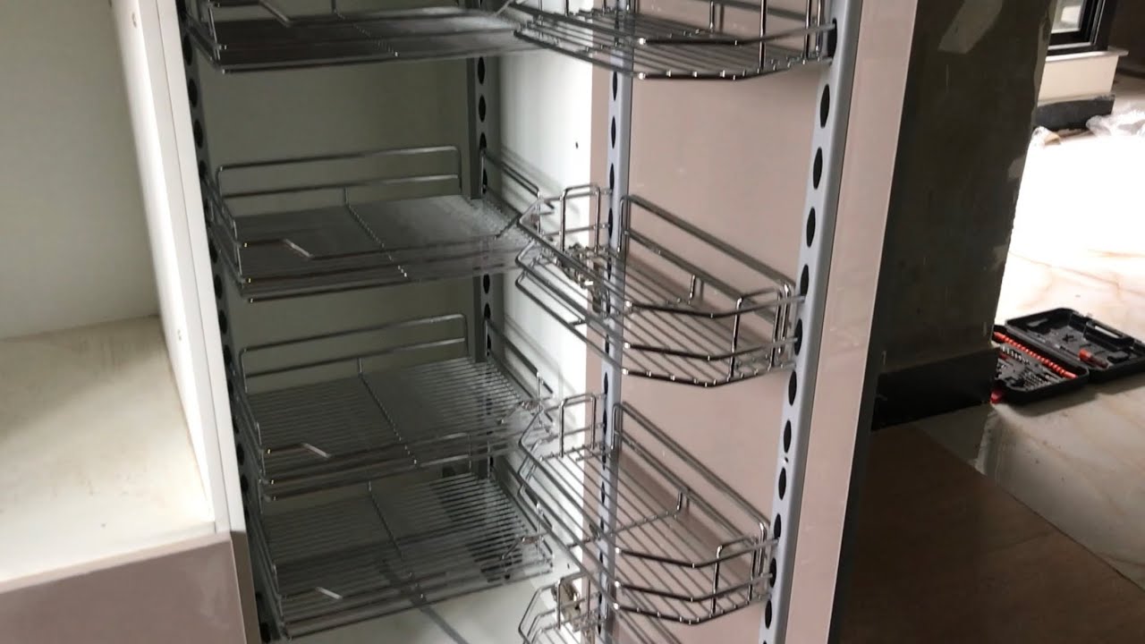 Kitchen tall unit fitting II Kitchen pantry unit II kitchen ma tall unit kasy fit karin ￼￼￼