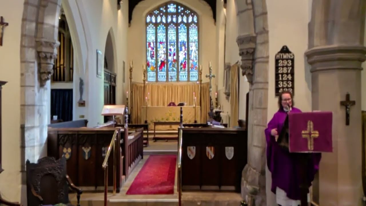 Eucharist on the 1st Sunday in Lent from St James, Barlborough