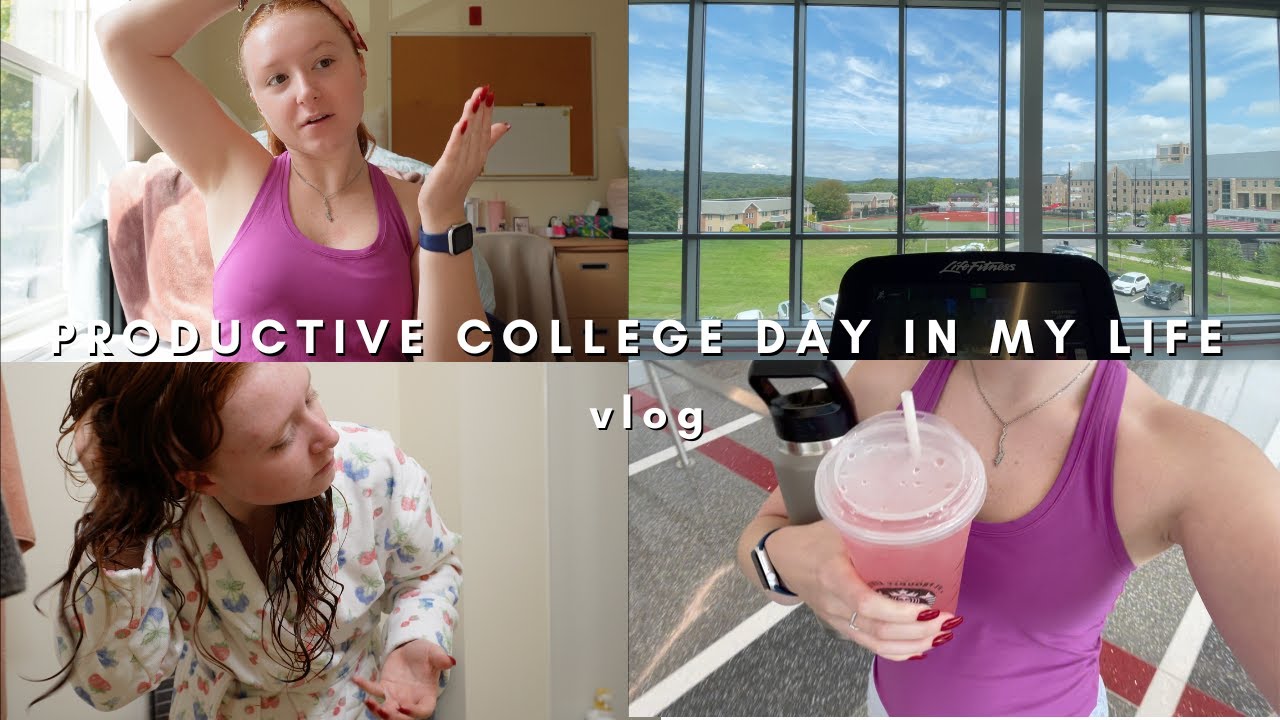 VLOG | productive *college* day in my life at Sacred Heart University