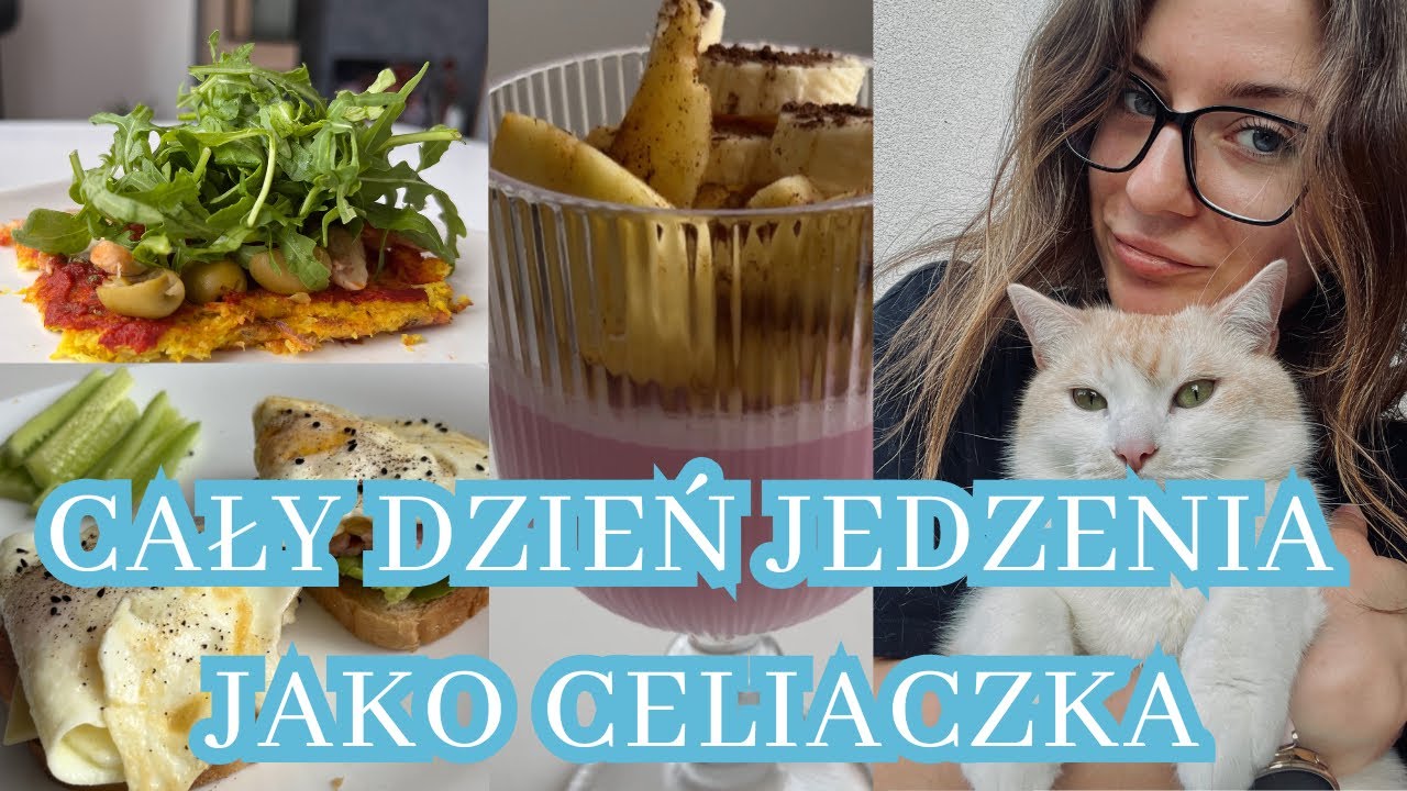 Co jem w ciągu dnia jako celiaczka? Przepisy | fit pizza z kalafiora | deser jogurtowy #celiakia