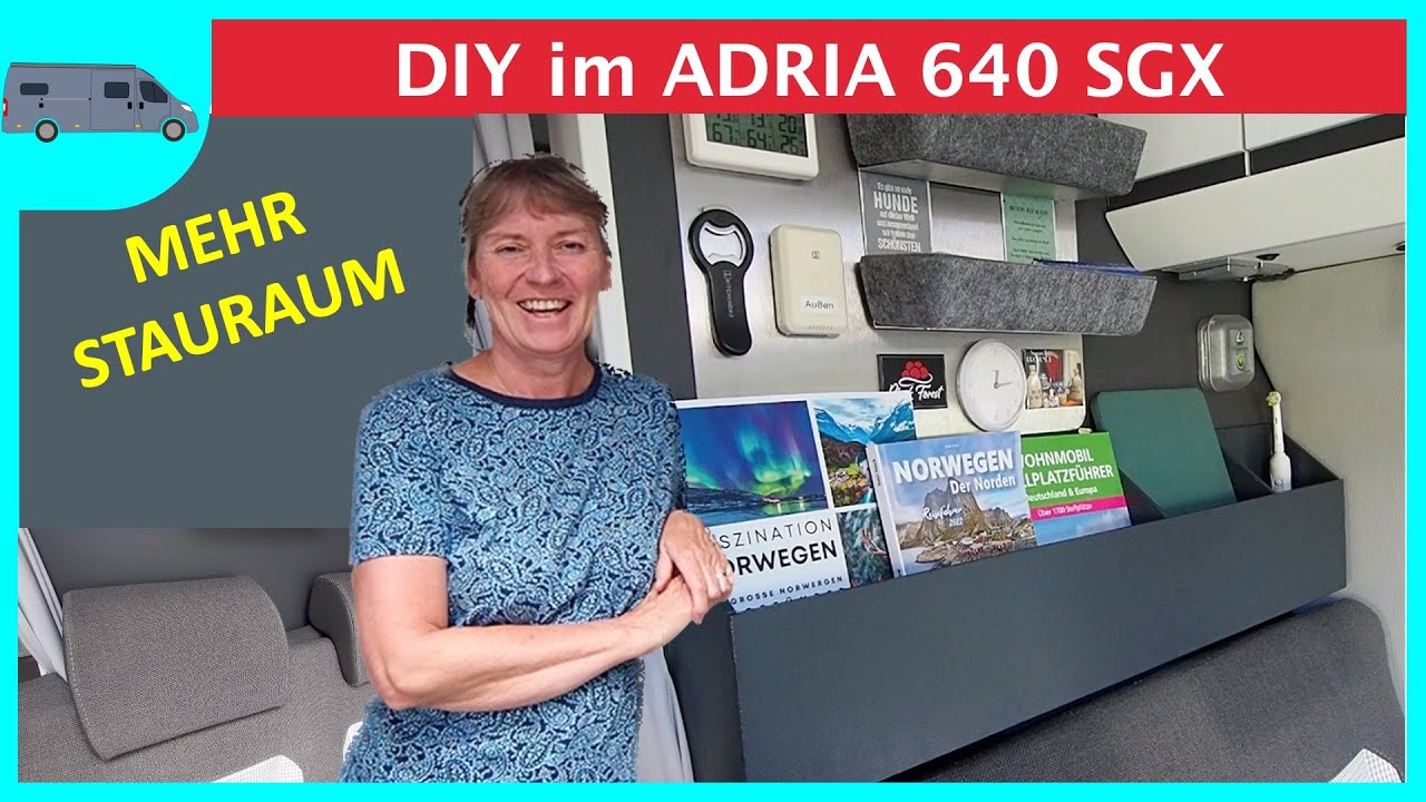 DIY im Adria 640 SGX | Box statt Kopfstützen