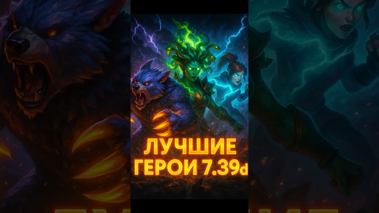 ЛУЧШИЕ ГЕРОИ ДЛЯ ПОДНЯТИЯ РЕЙТИНГА Dota 2 ПАТЧ 7.39d