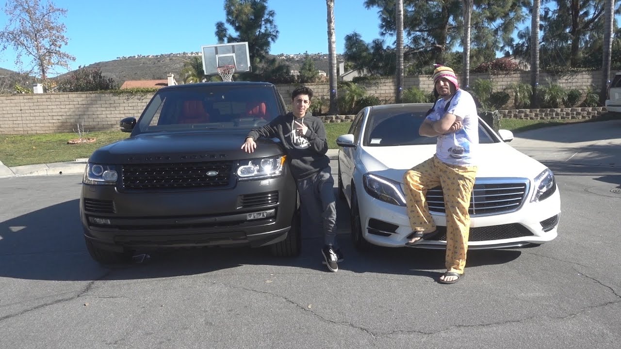 NEW RANGE ROVER VS NEW MERCEDES RACE!! (SON vs FATHER) | FaZe Rug