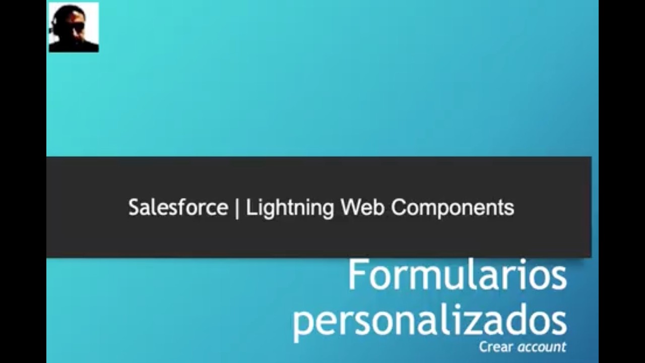 Formulario LWC para crear cuenta en Salesforce