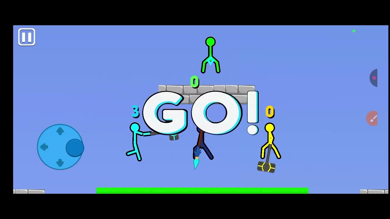 Kakkak e seus amigos jogaram supreme duelist stickman