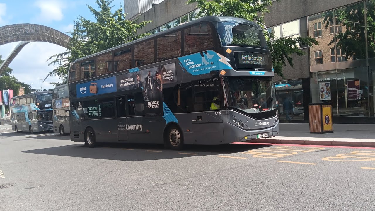 Buses in Coventry City Centre