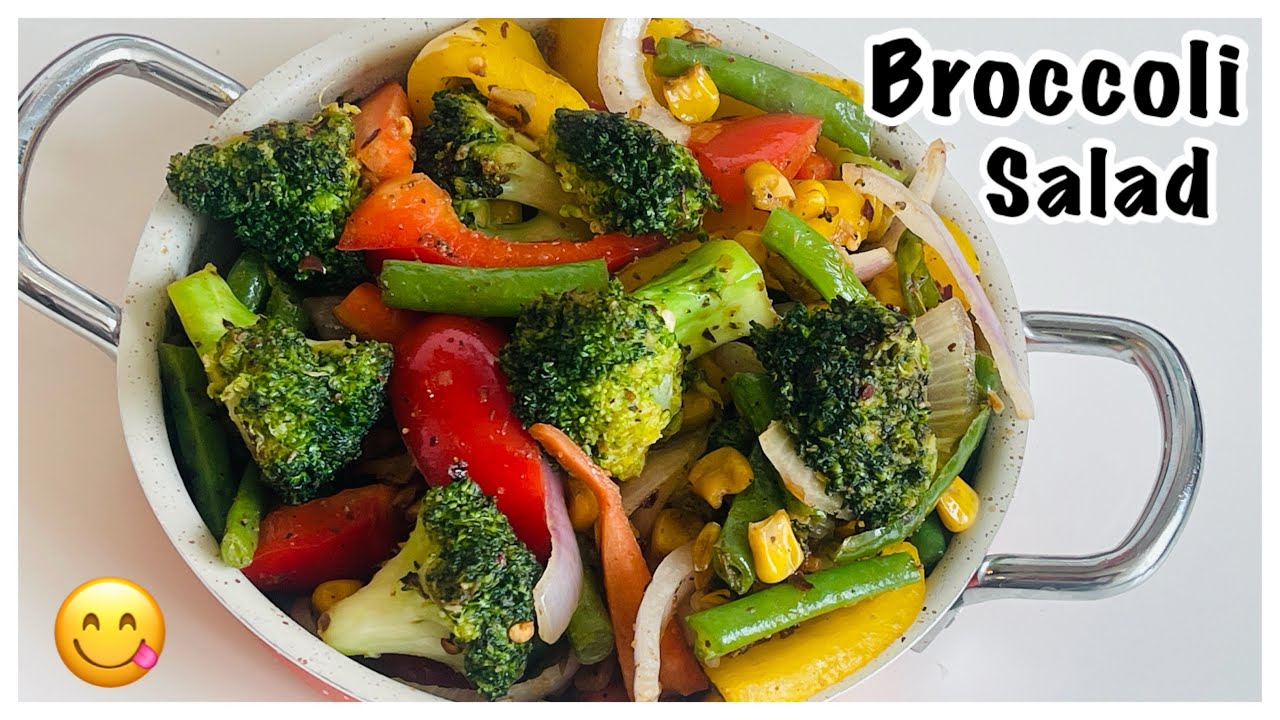 Broccoli Stir Fry | Stir Fry Veggies for Weight Loss | Mix Vegetable Salad for Breakfast/lunch