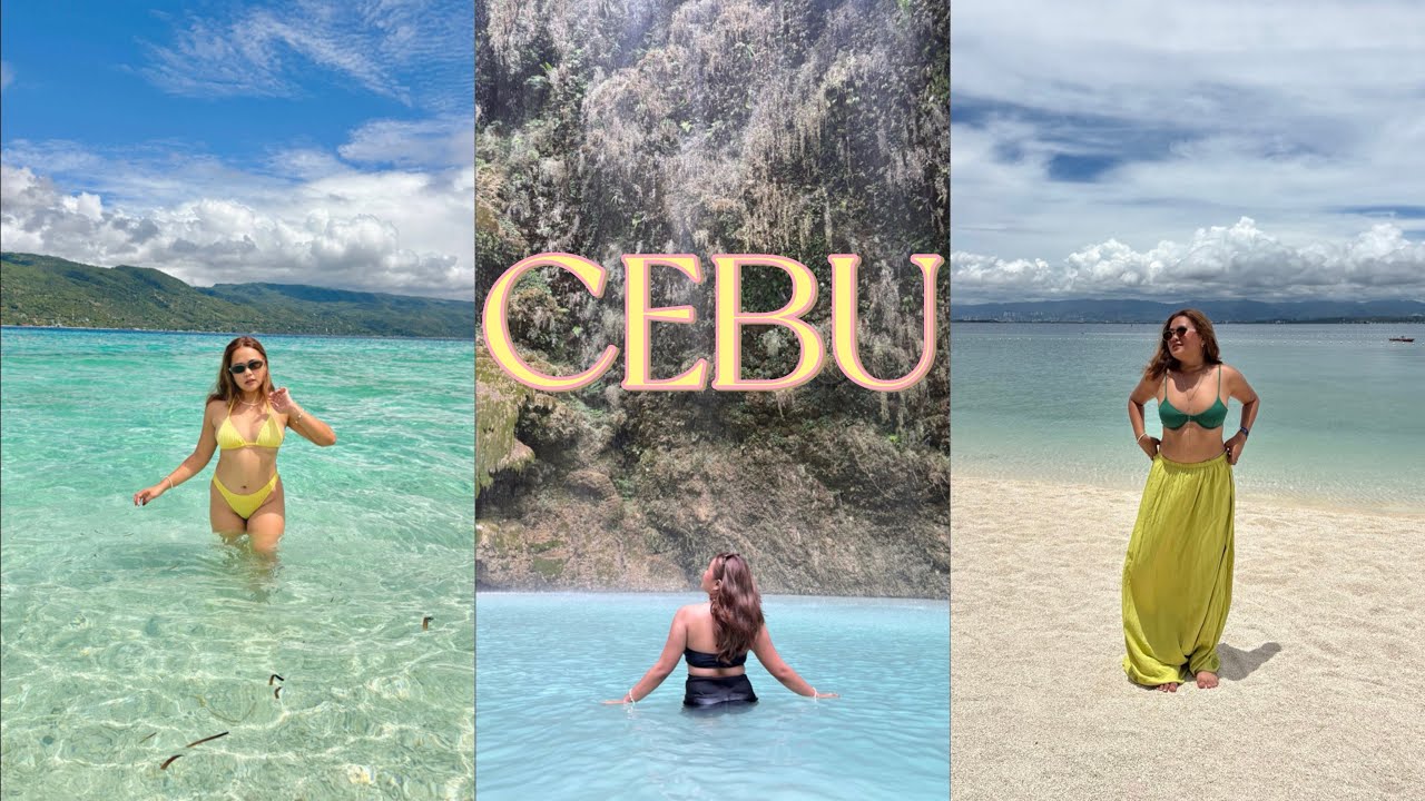 Cebu Travel Vlog 2025 | 4D3N itinerary,tours and expenses⋆｡𖦹°.🐚⋆❀˖°