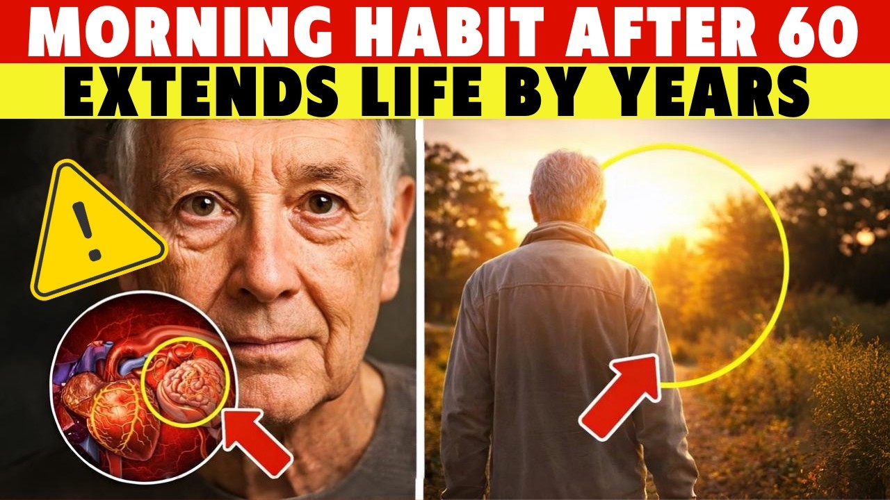 Seniors After 60: Morning Habit That EXTENDS Life by Years | Senior Health Tips