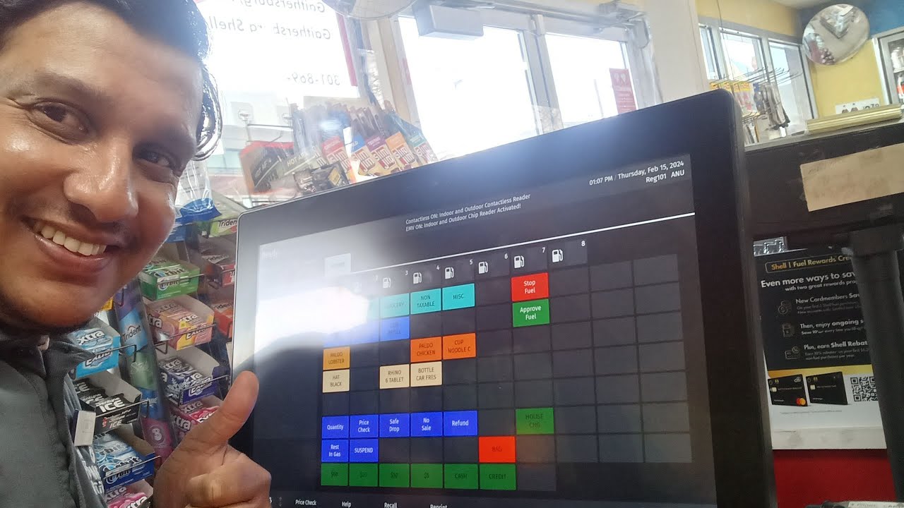 With new baby part 1 verifone C18