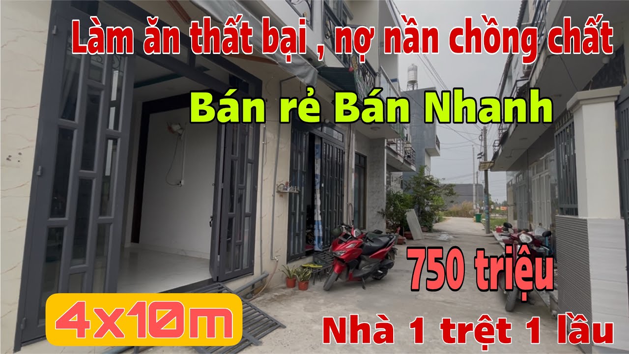 Làm ăn thất bại , bán gấp căn nhà Tâm Huyết Đang ở ,giá rẻ 750 triệu 