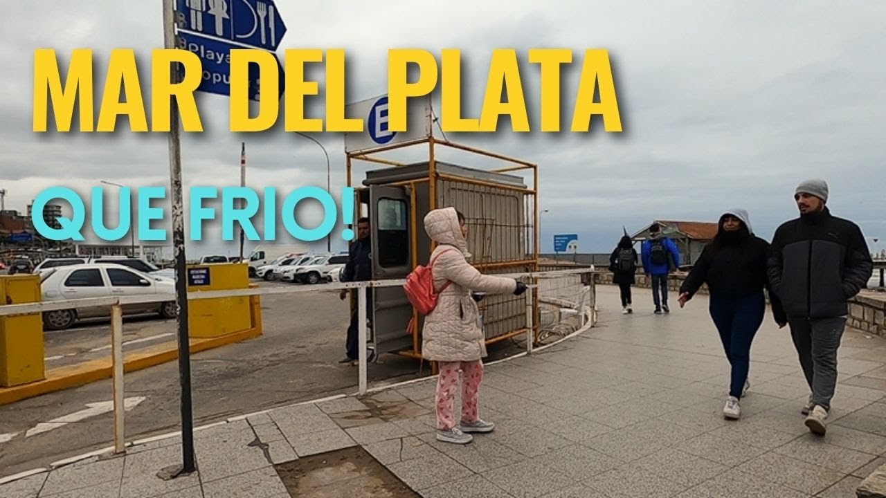 últimos días de las vacaciones de invierno en Mar del Plata