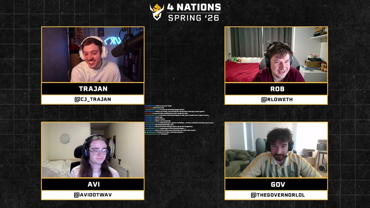 UKEL | Spring 26 | W3 RECAP + FANTASY DRAFT w/ Rob, Avi, Trajan & BROD The Governor