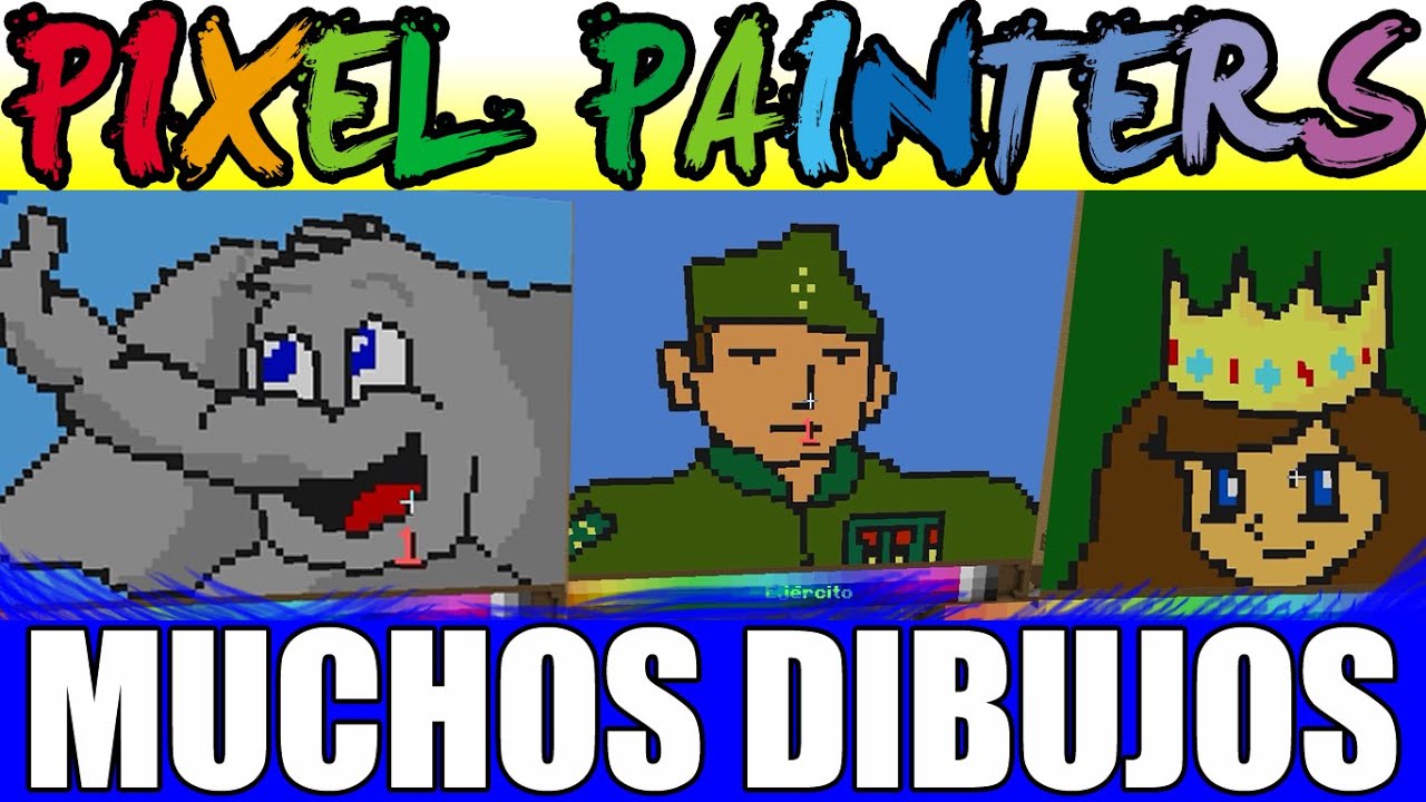 PIXEL PAINTERS : MUCHOS DIBUJOS #5 | Minecraft - Hypixel |