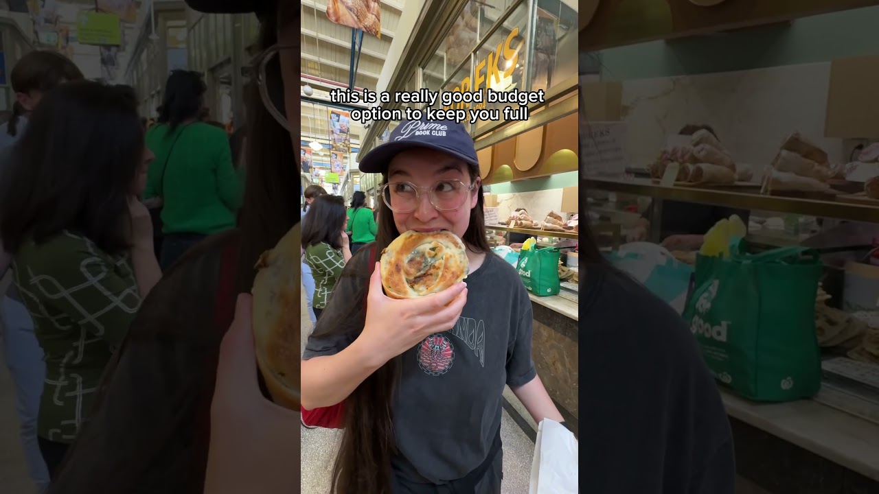 Everything we ate at Queen Victoria market in Melbourne!
