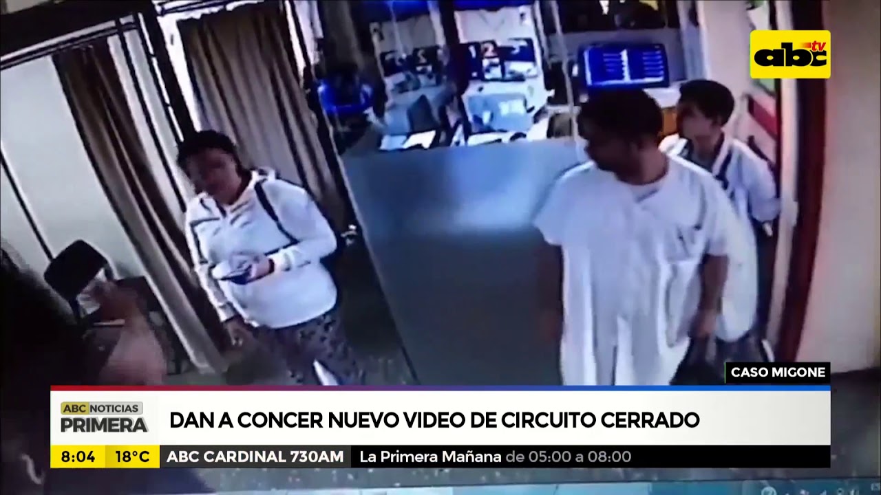 Dan a conocer nuevo video del circuito cerrado del Migone