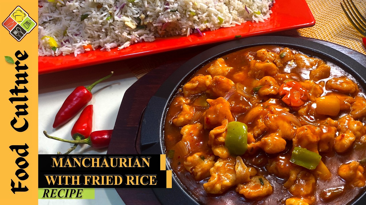 HOW TO MAKE PERFECT RESTURANT STYLE COMBO  EVERY TIME | Chicken Manchurian With Fried Rice Recipe