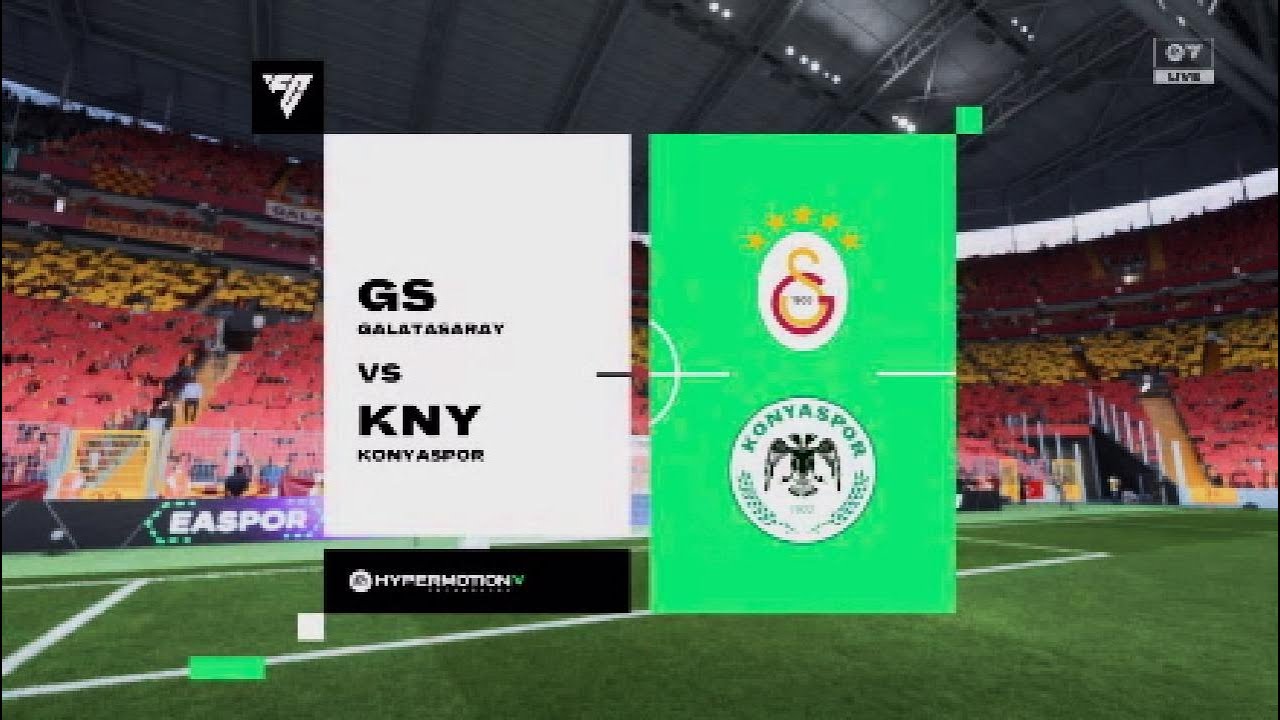 PS5 EA FC 26 Galatasaray Vs Konyaspor