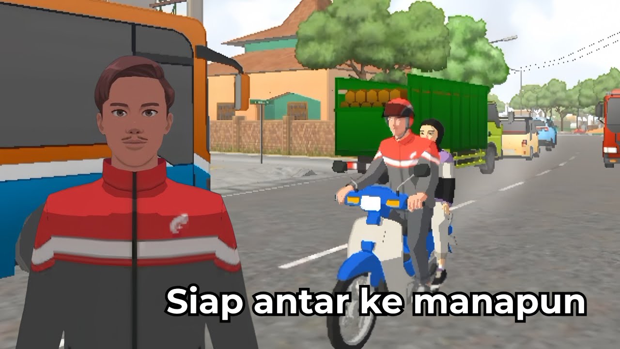 Ojol siap antar ke manapun - Ojol Life Simulator Indonesia