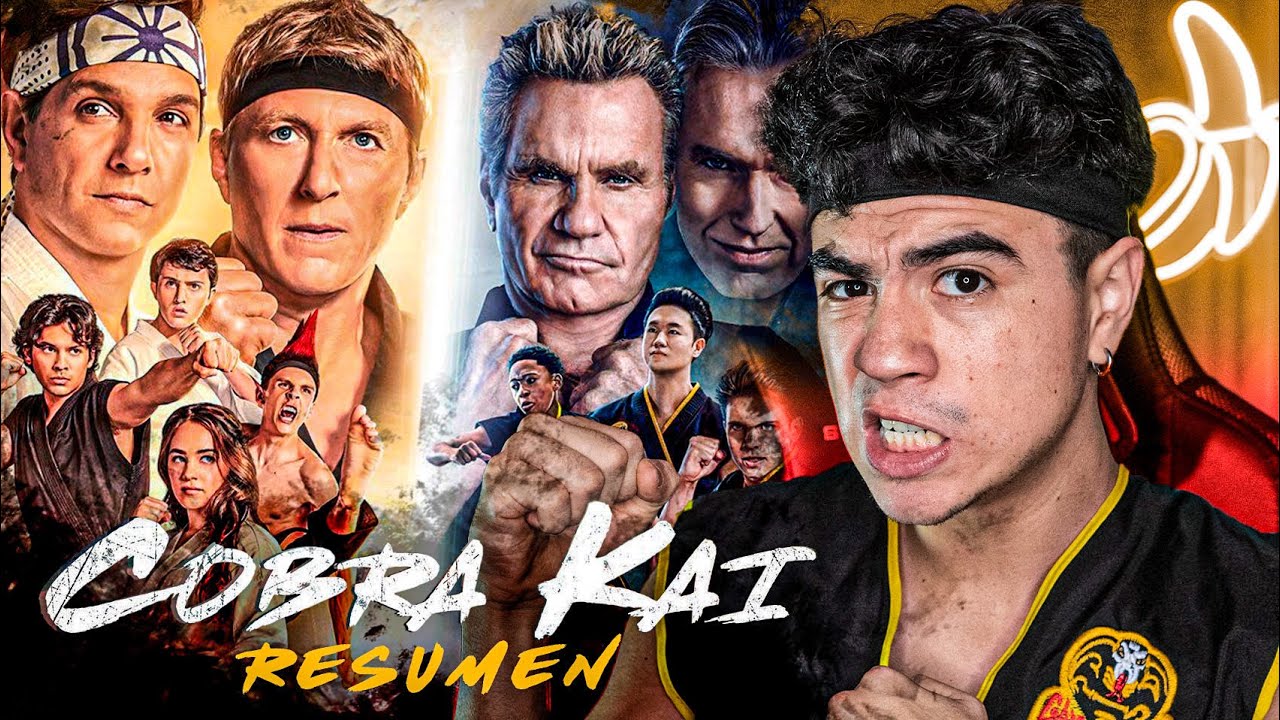 COBRA KAI! RESUMEN TEMPORADAS 1, 2, 3 Y 4 🔥 - Mike Murcia