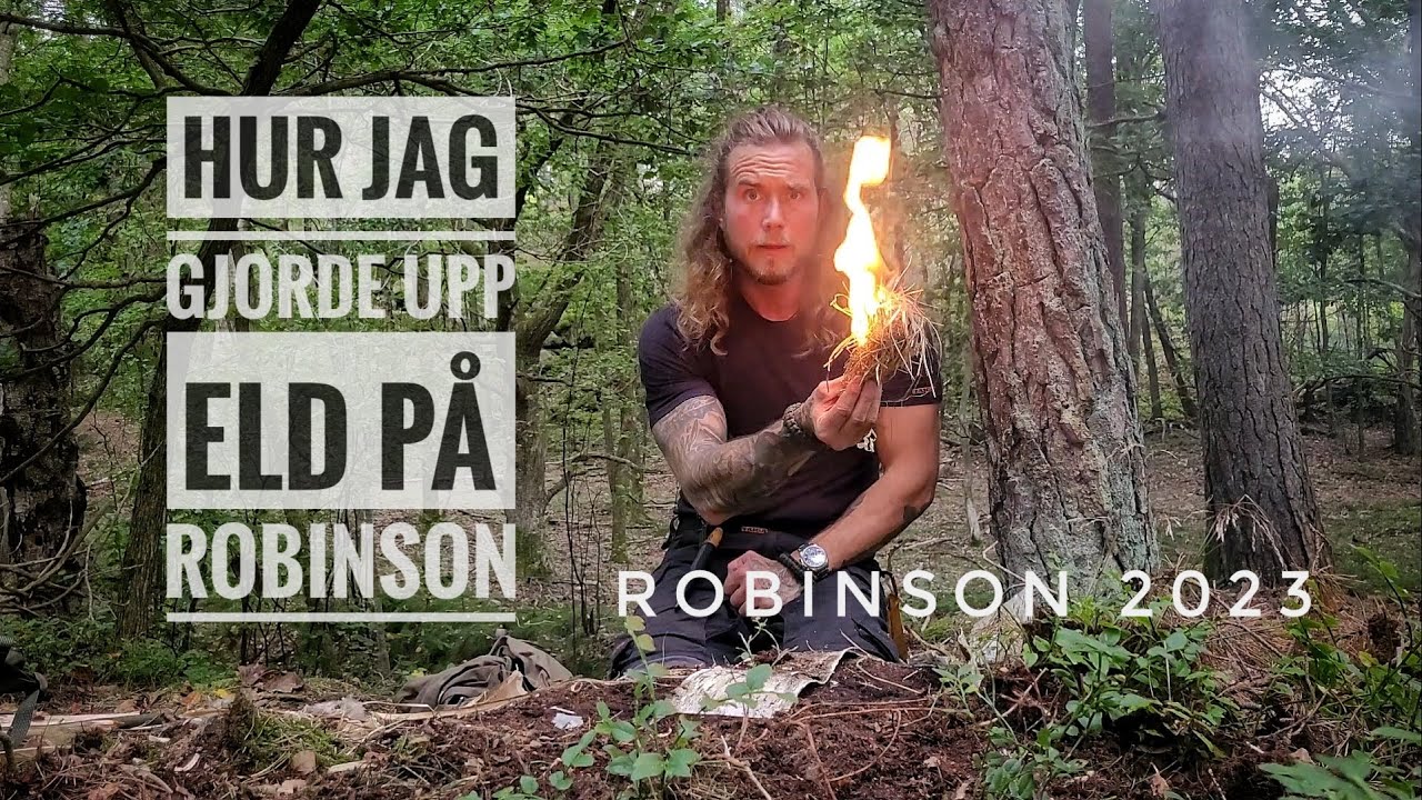 ROBINSON 2023 Hur gör man  ELD med BAMBU!? Överlevnad i Djungeln