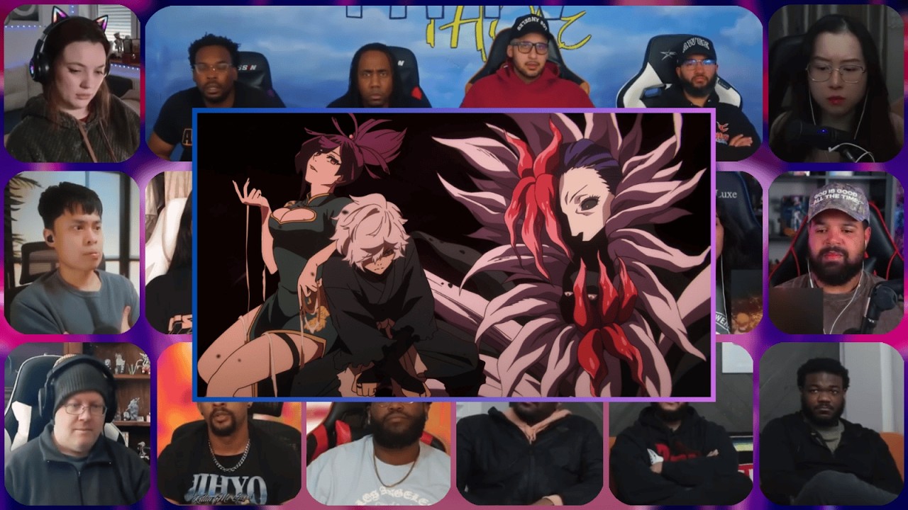 Hell's Paradise Season 2 Episode 6  Reaction Mashup 地獄楽 第二期