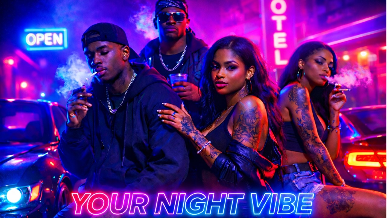 YOUR NIGHT VIBE – Night Drive on Repeat 🌃 Hypnotic Smoky Chill Beats