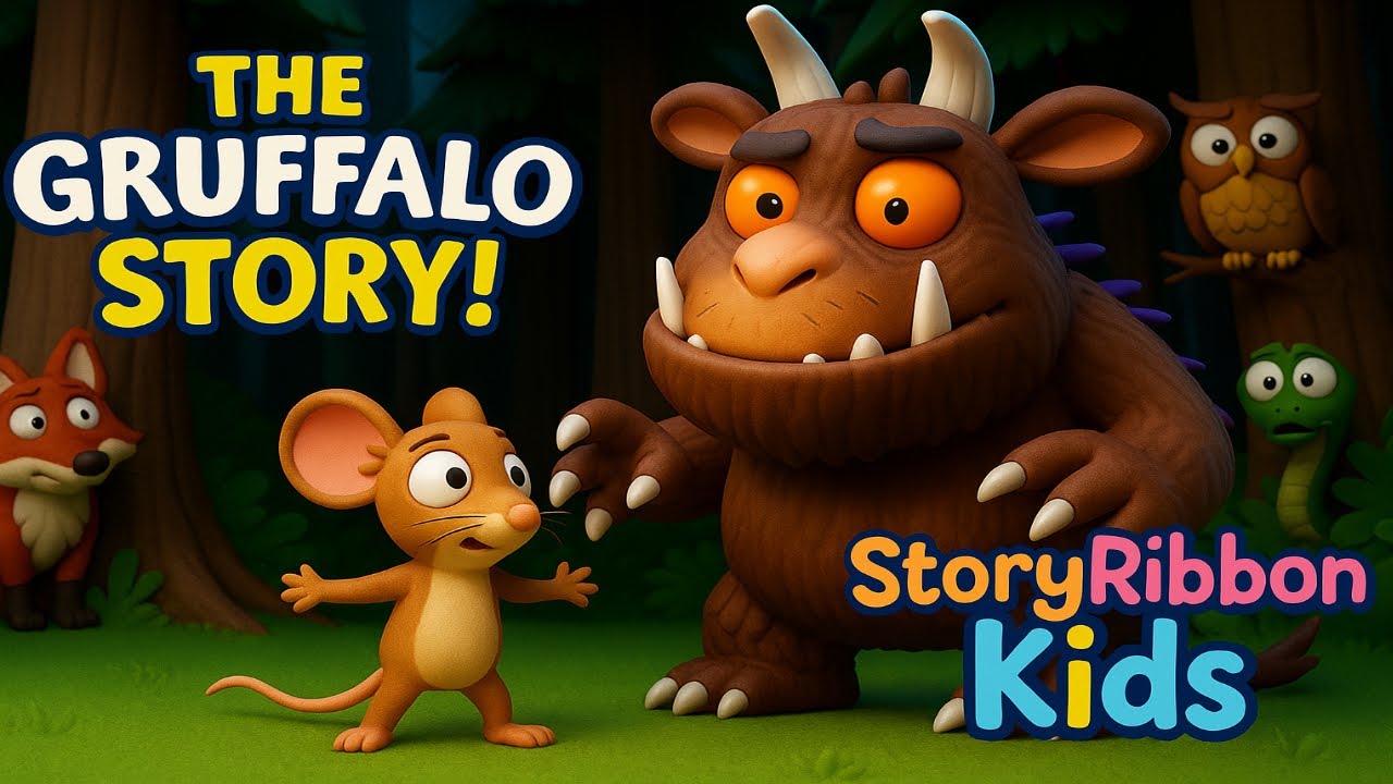 The Gruffalo – A Clever Mouse Outsmarts Everyone! | Kids Storytelling | StoryRibbon Kids