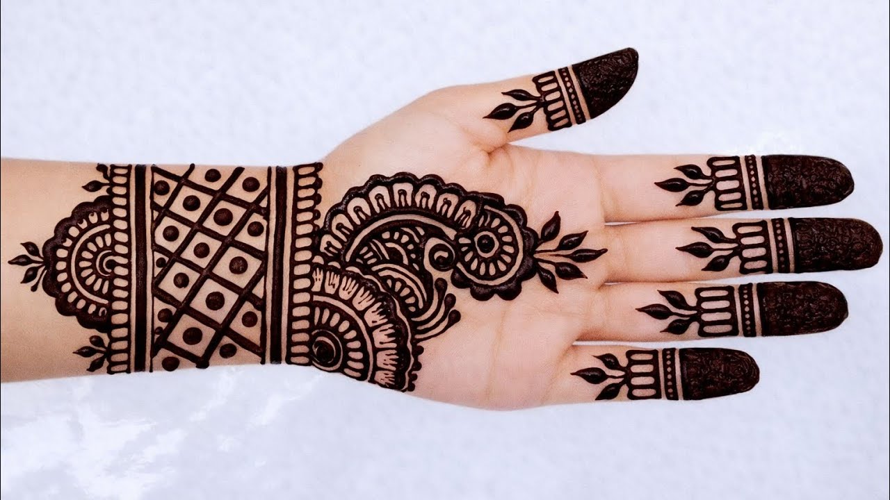 Simple Arabic mehndi designs ❤️ #viralvideo #ytvideos #mehndi #hennadesign #foryou #creativehenna 