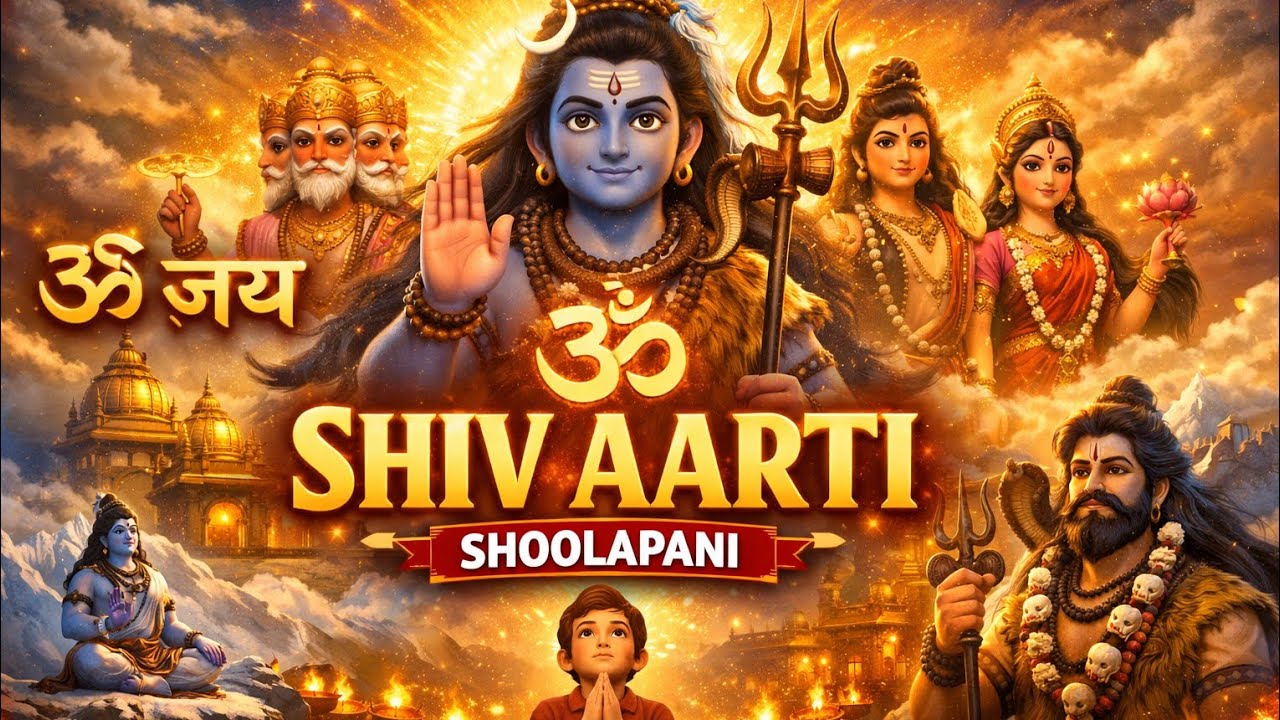 Shiv Ji Aarti || om jai shiv omkara