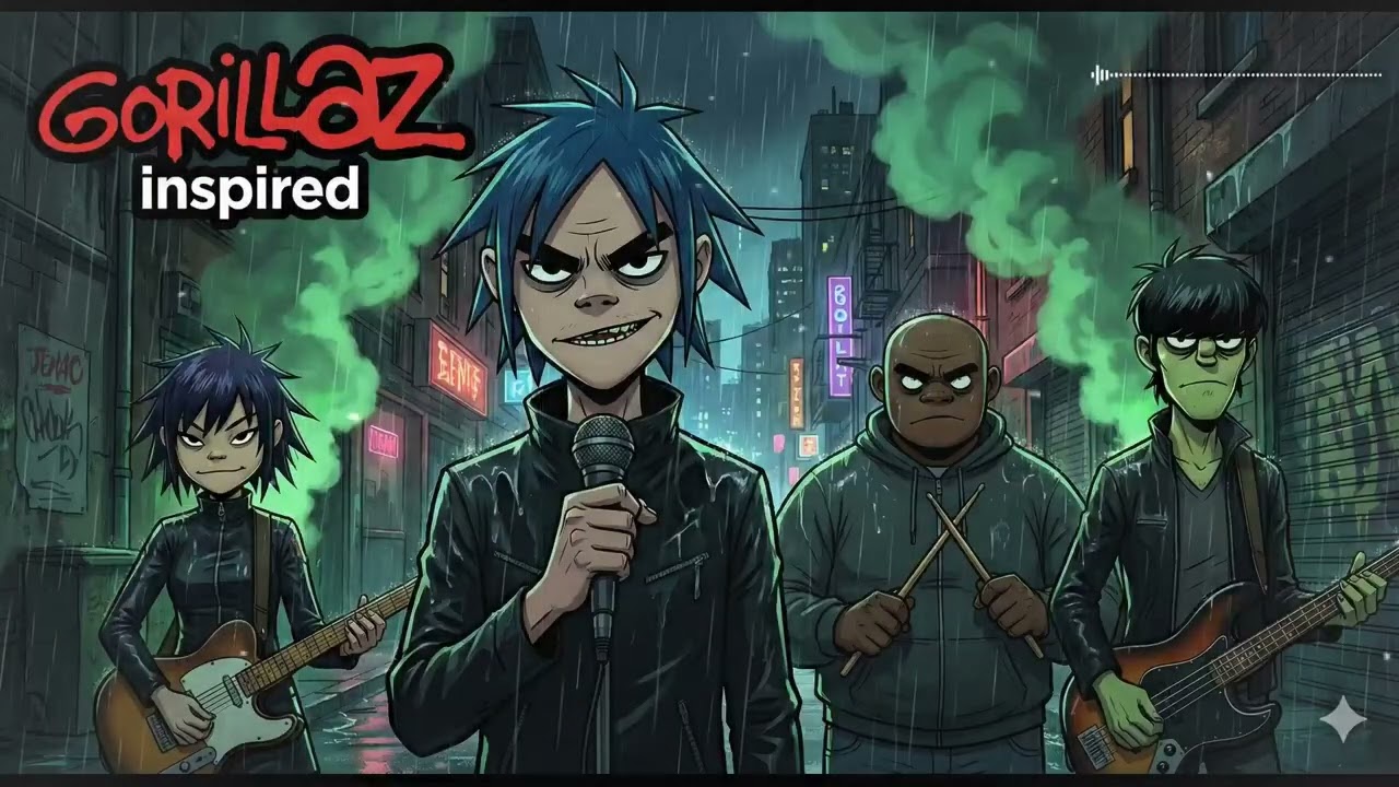 Kill Bill [UNDERGROUND] – Psycho Album REBOUND – Gorillaz Inspired AI Remix | Trip-Hop, Alt Hip-Hop