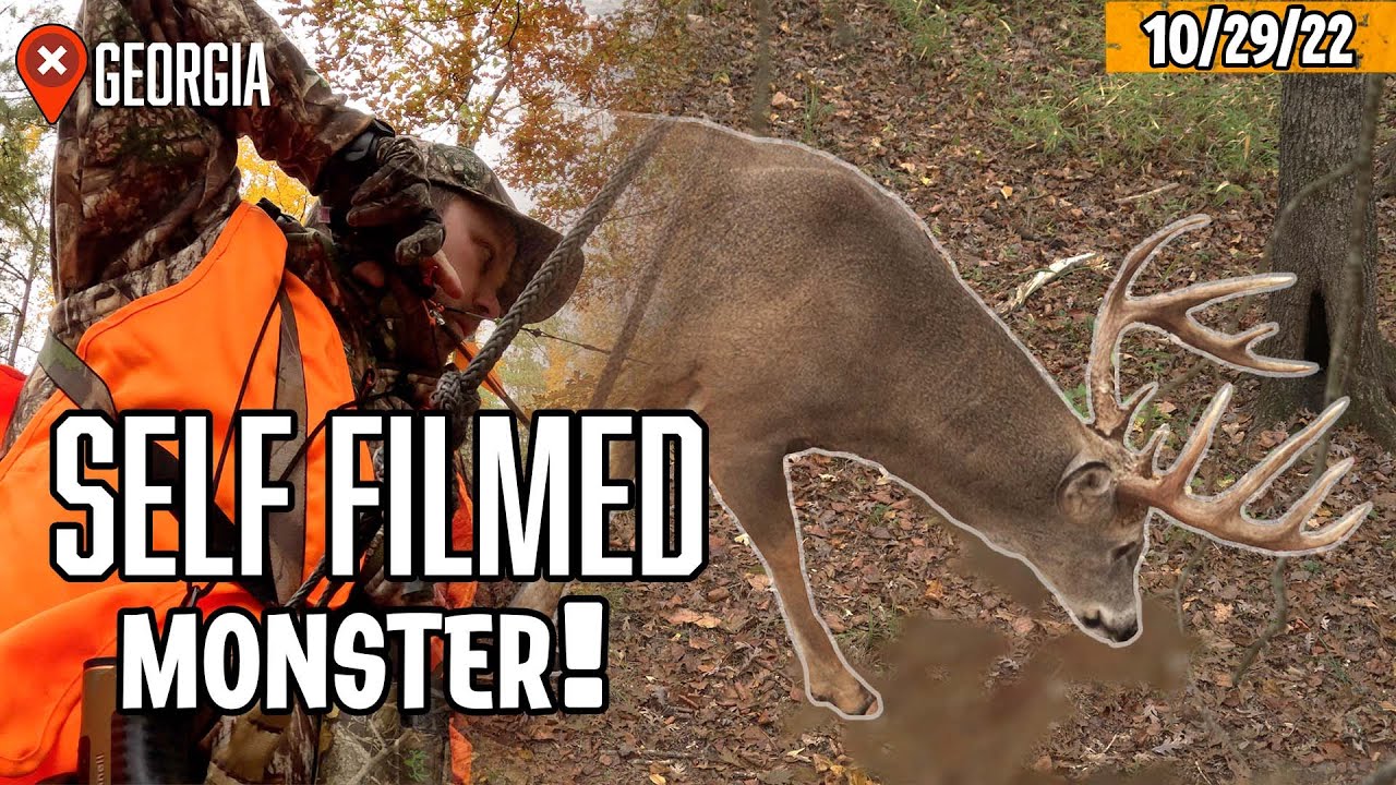 Self Filmed Monster Buck | Tree Saddle Hunting In Georgia | Realtree Road Trips